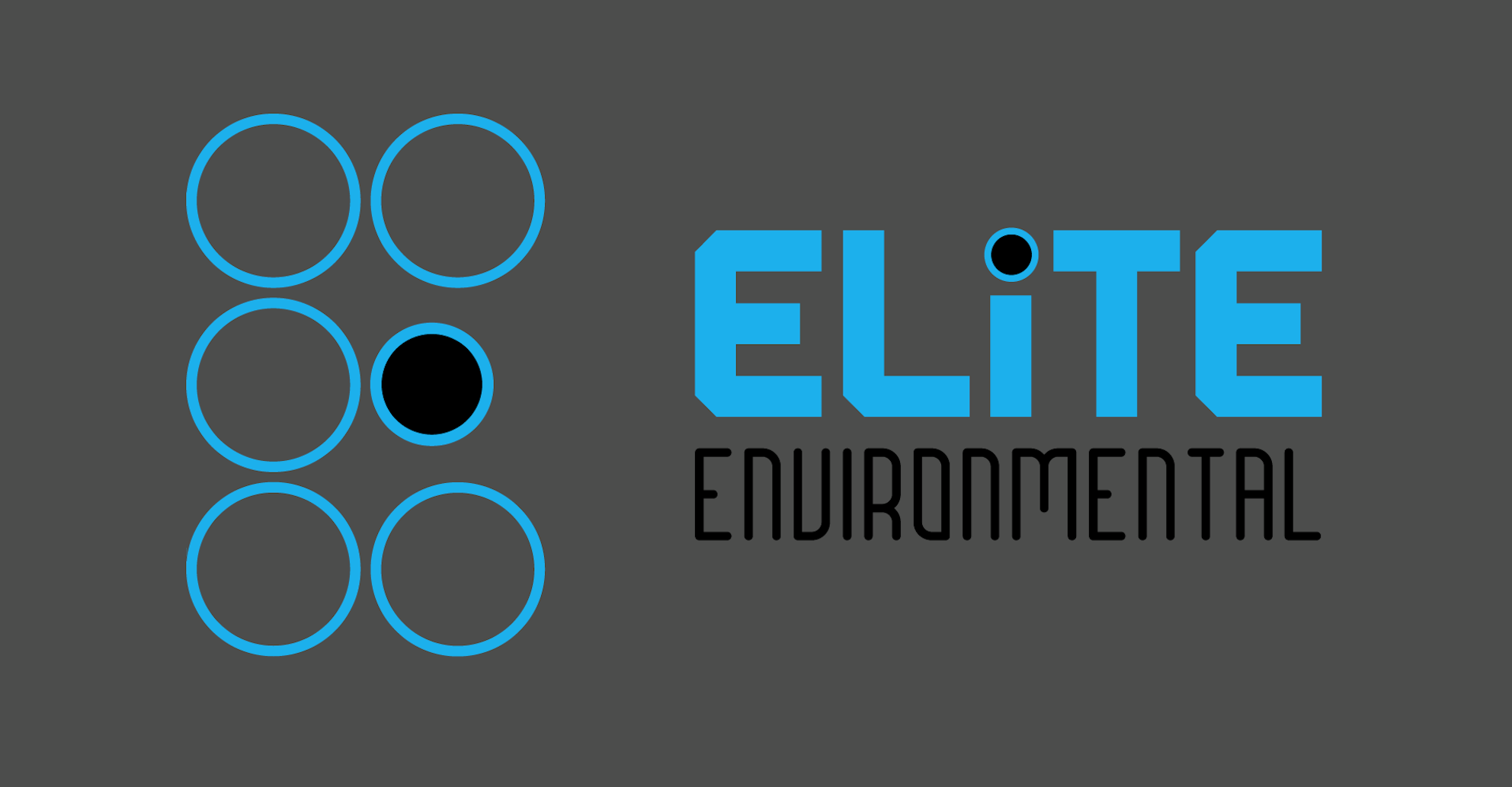Eliteenviro logo grey background