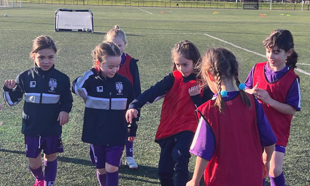 Little Eagles girls