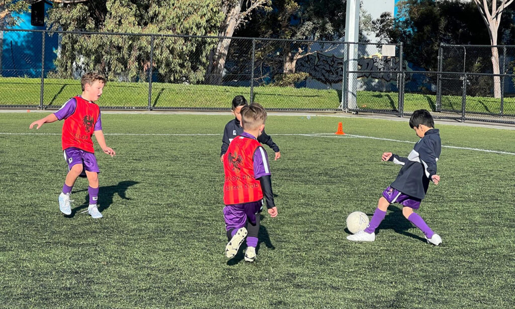 Little Eagles boys training