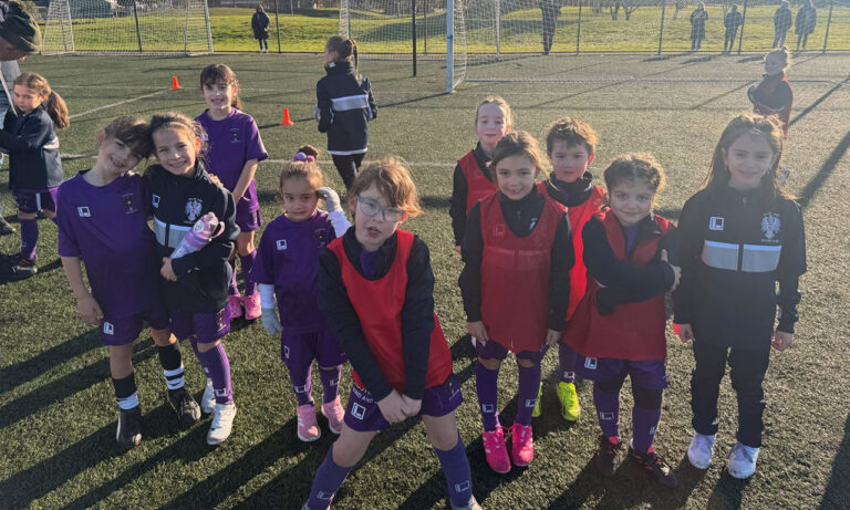 Little Eagles girls training